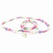 Great Pretenders Cheerful Starry Unicorn Necklace and Bracelets