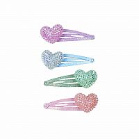 Sparkle Heart Bobble - Set of 4