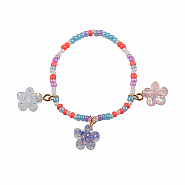 Shimmer Flower Bracelet