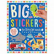 BIG STICKERS FOR LITTLE HANDS - BLUE