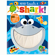 Never Touch a Shark Sticker Book