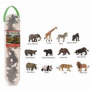 CollectA: Mini Wild Animals Box Set - 12 piece