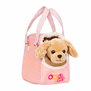 Our Generation Hop in Dog Carrier and Spaniel