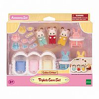 Calico Critters Triplets Care Set