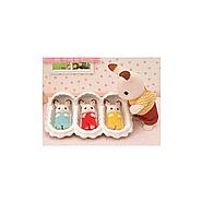 Calico Critters Triplets Care Set