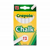Crayola 12 White Chalk Sticks