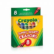 CRAYOLA 8 JUMBO CRAYONS