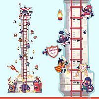 Djeco Growth Chart Knight's Tower