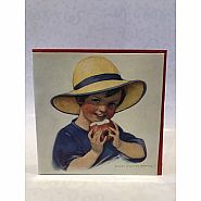 T.J. Whitneys Card Boy with Apple