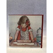 T.J. Whitneys Card Girl with Rolling Pin