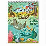 eeboo Sketchbook Otters at Play
