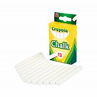 Crayola 12 White Chalk Sticks